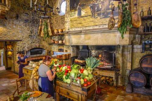 La Ferme aux Grives Les Prés d'Eugénie main room