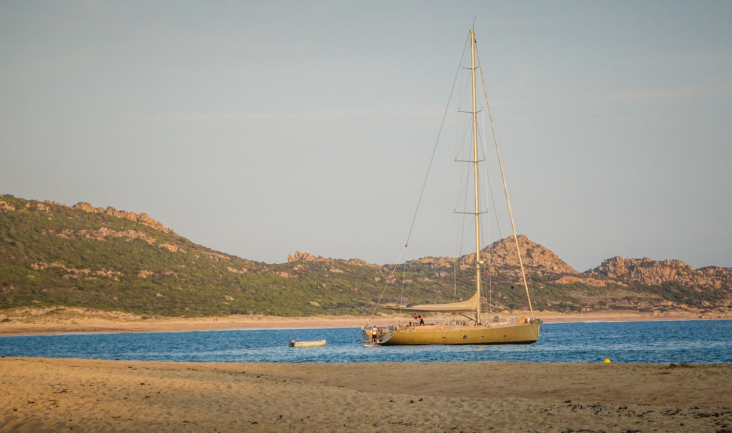 Domaine de Murtoli sailboat