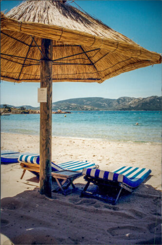 Grand Hôtel Cala Rossa beach chairs
