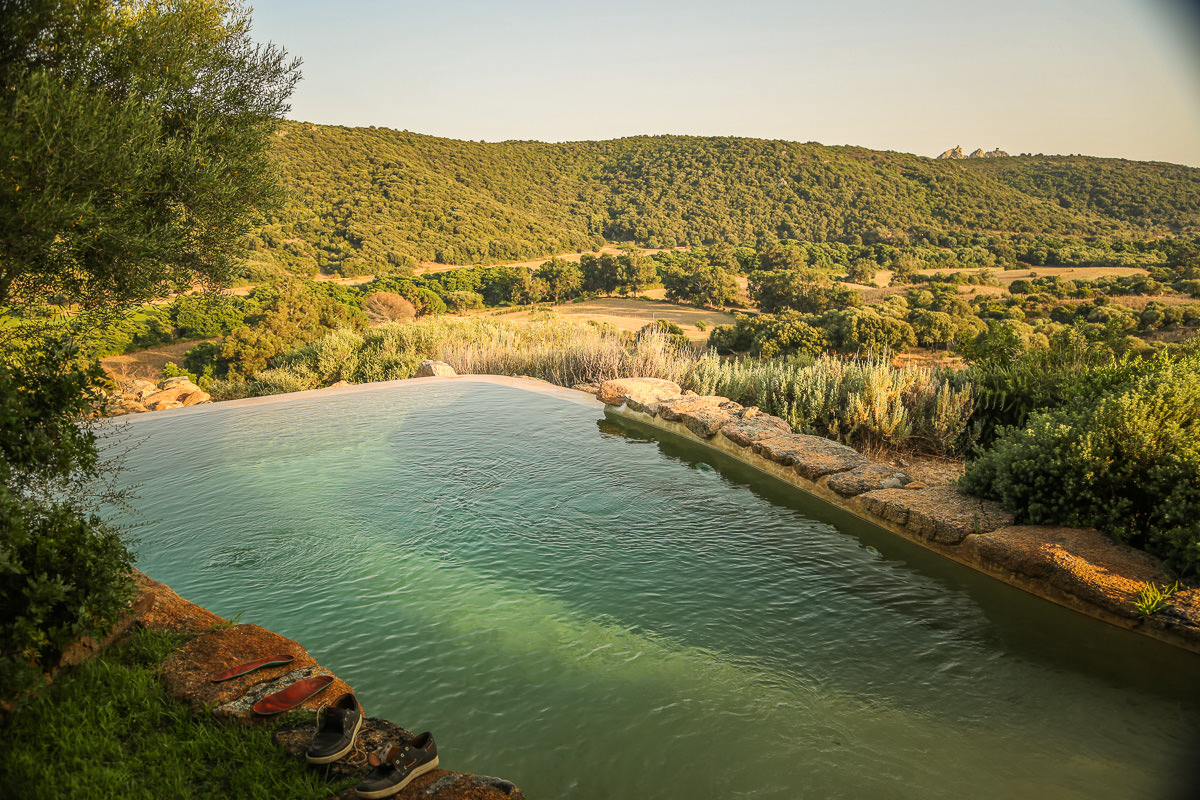 A Tiria pool Domaine de Murtoli