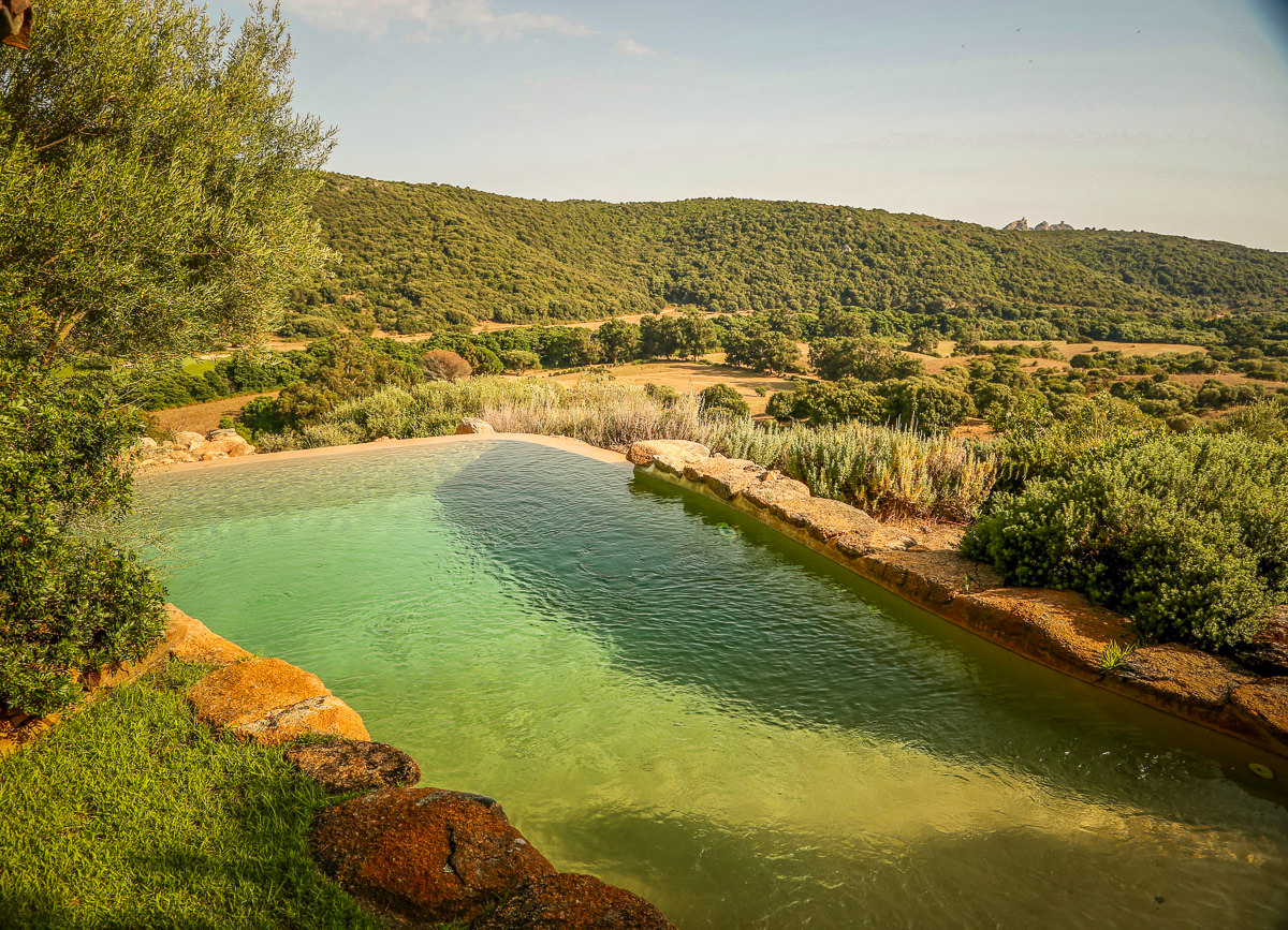 Tiria pool Domaine de Murtoli