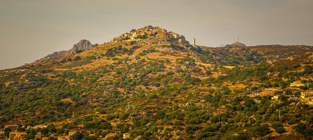 Sant'Antonino Corsica hilltop 