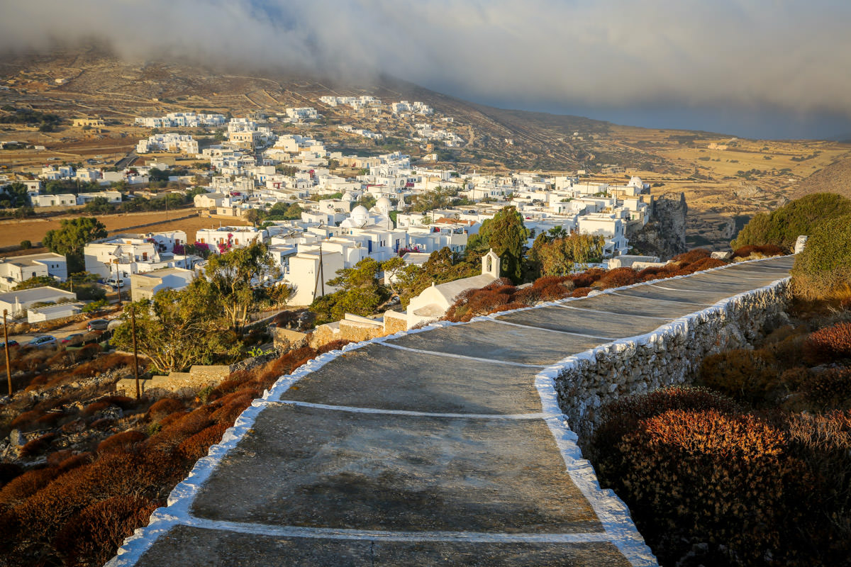 view from Panagia Church Folegandros