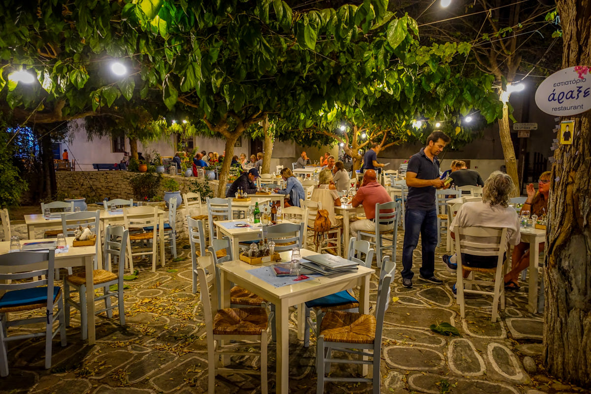Folegandros Chora Agase restaurant 