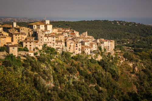 Tourrettes-sur-Loup from above