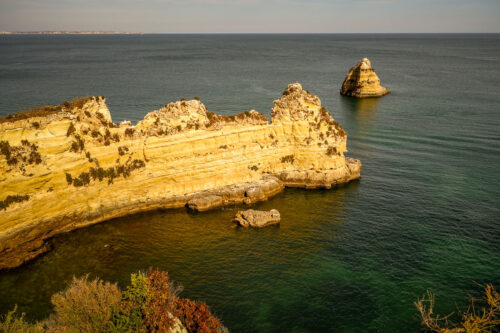 rock formation Praia da Dona Ana