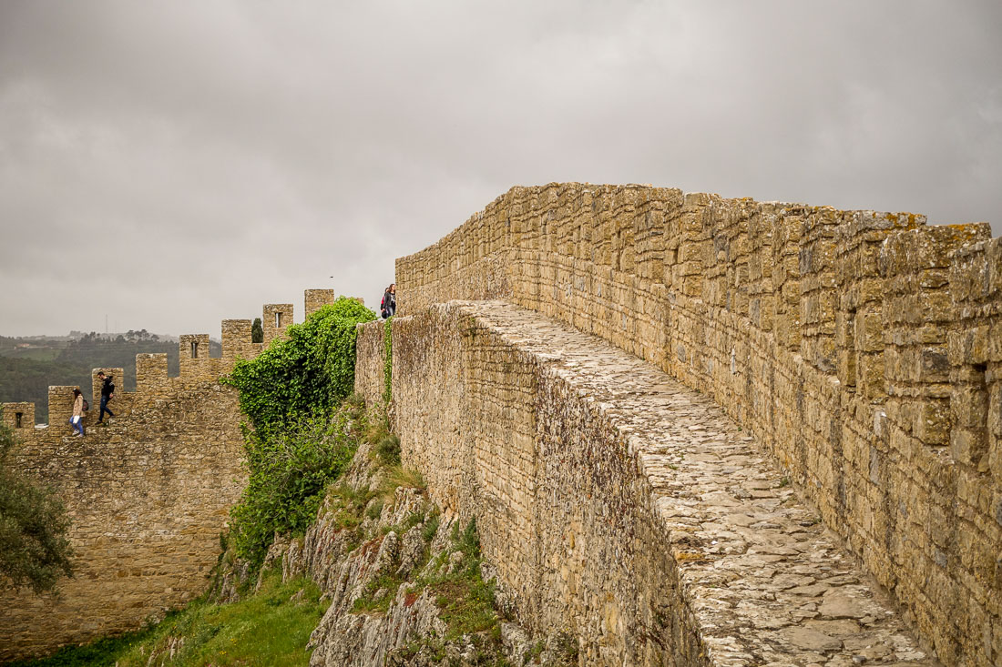 Óbidos castle ramparts