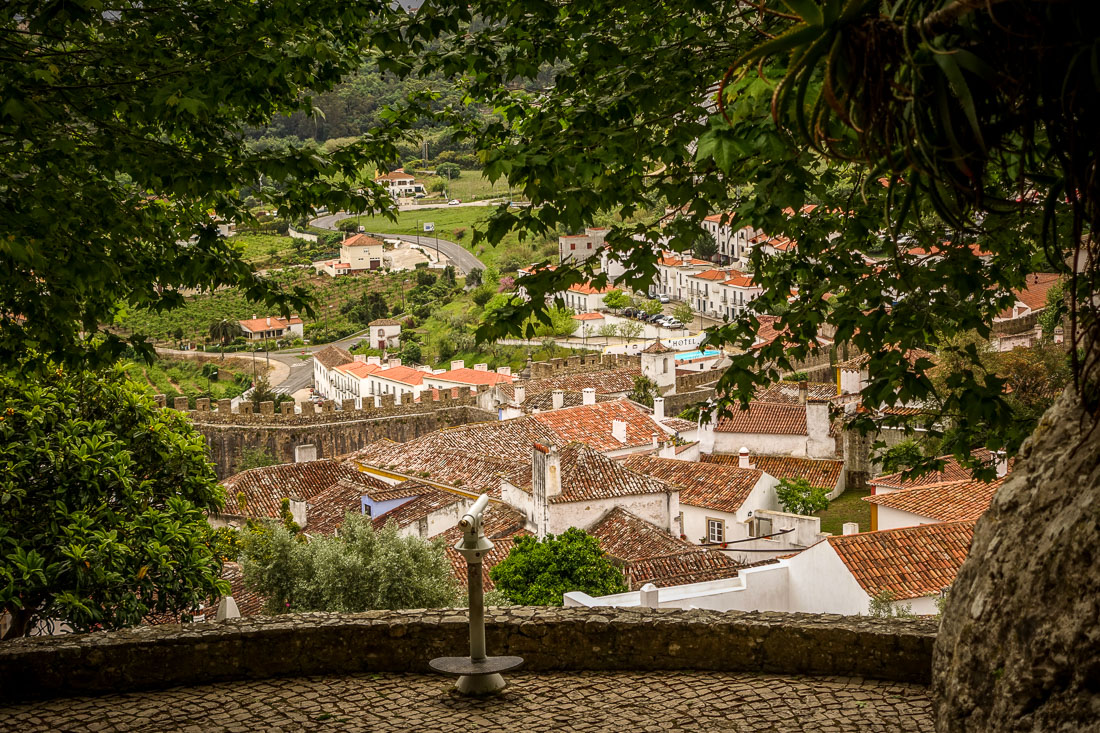 View overlooking Obidos