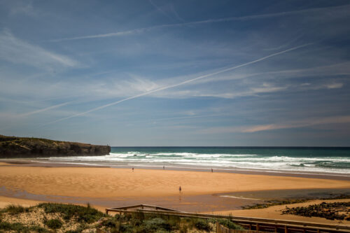 Praia Amoreira beach view