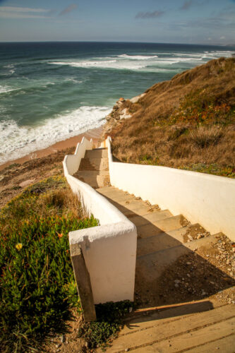 stairway to beach Areias do Seixo