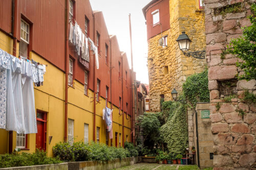 Street view in Ribeira Porto