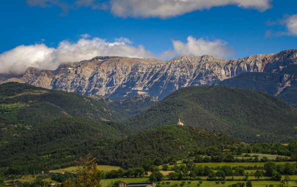 view of Serra del Cadí