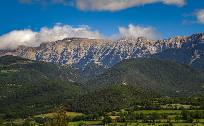 view of Serra del Cadí