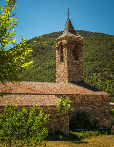 Arsèguel church tower