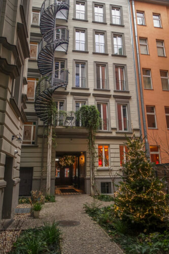 Gorki apartments Berlin courtyard