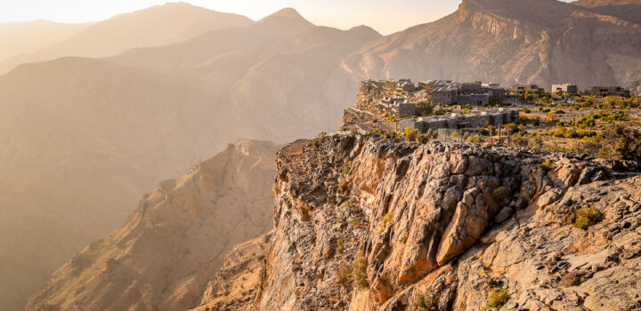 THE ALILA JABAL AKHDAR — AN ADVENTURE HOTEL ON THE EDGE OF A GIANT CANYON IN OMAN