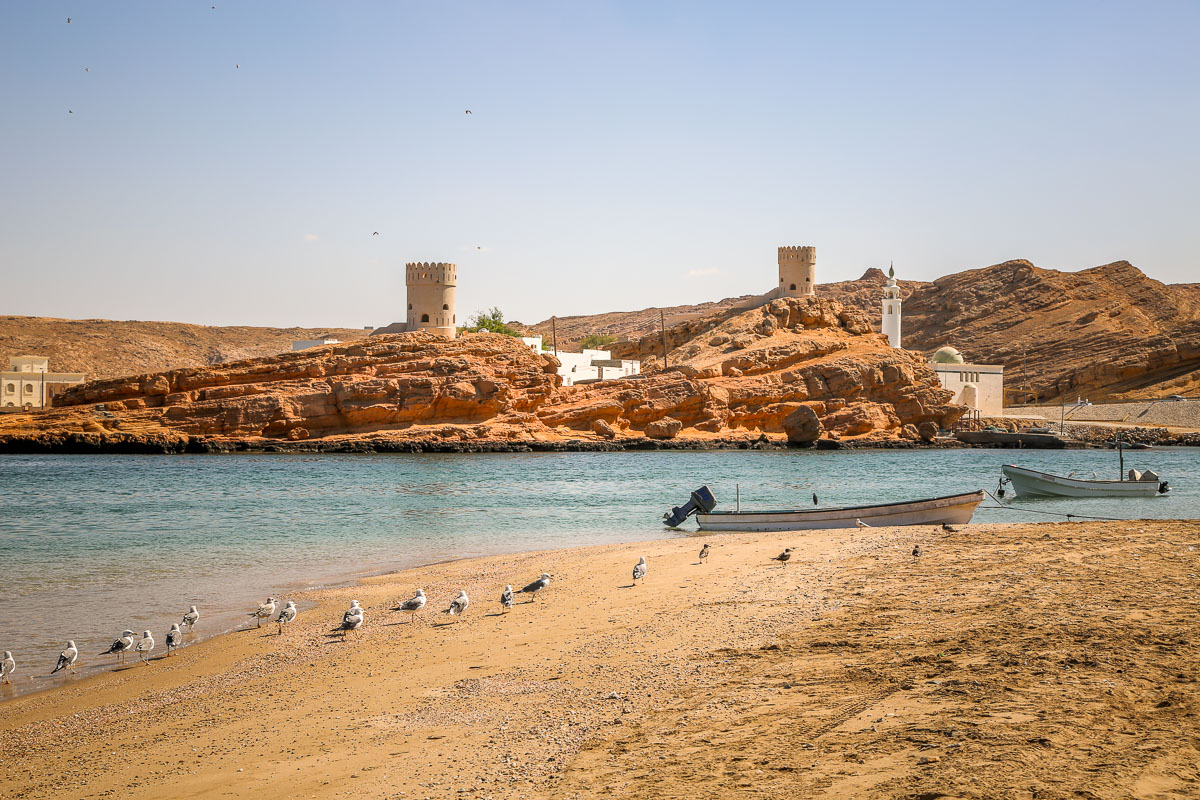 ancient towers Sur Oman