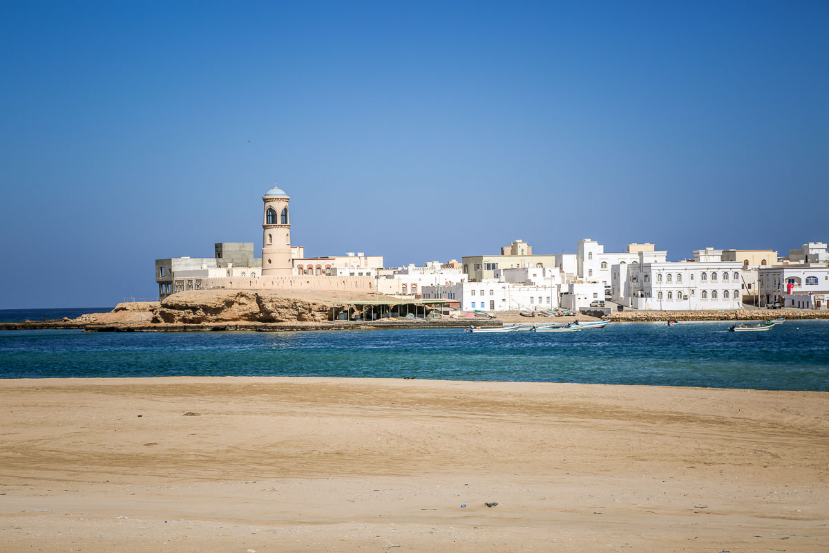 view of harbor Sur Oman