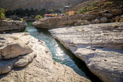 Wadi Bani Khalid chasm