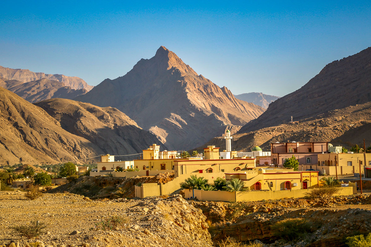 Typical Omani town