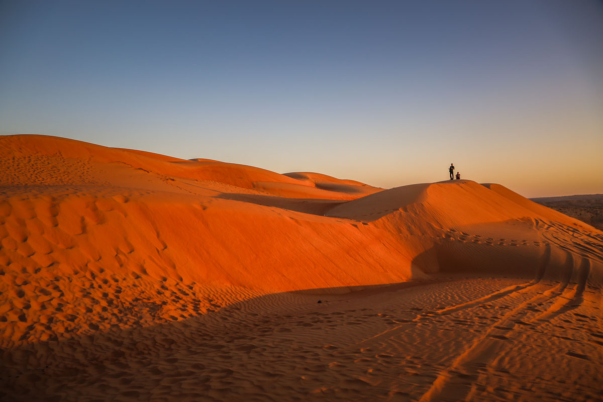 Canvas Club Oman sunset dunes