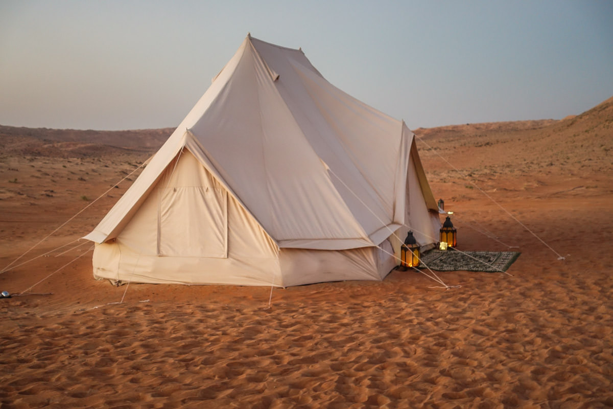 Canvas Club Private Tent Camp Wahiba Sands