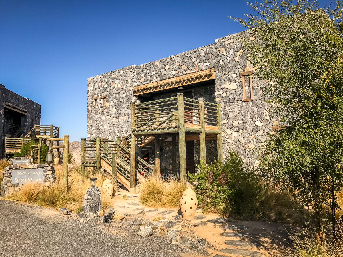 hotel rooms Alila Jabal Akhdar hotel