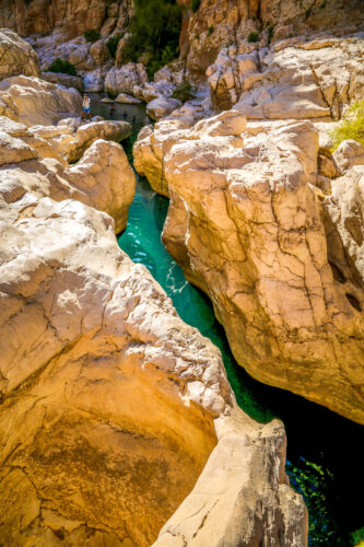 canyon Wadi Bani Khalid