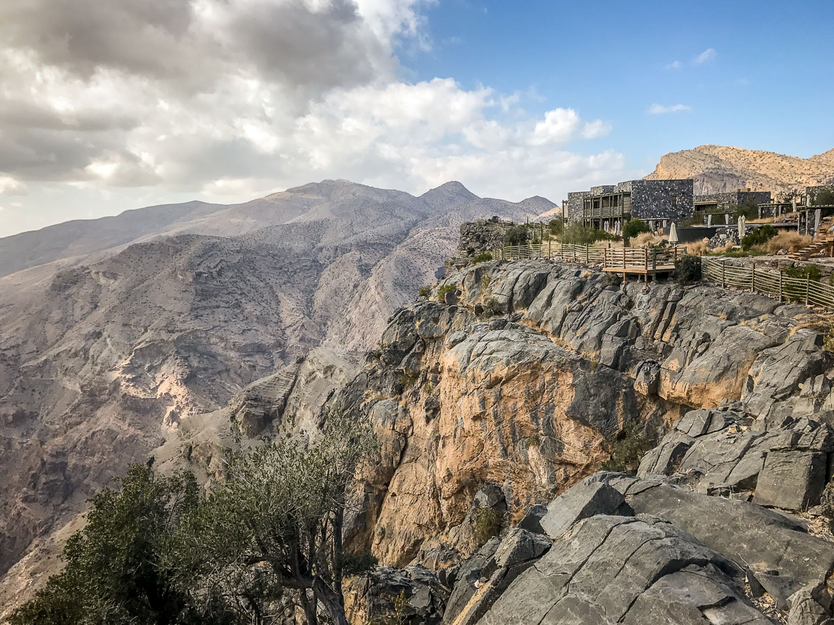 Alila Jabal Akhdar hotel location