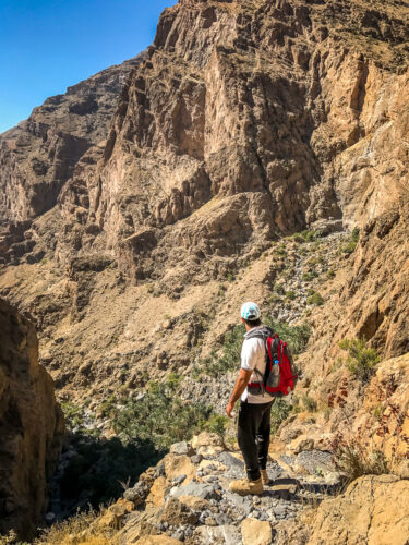 guided hiking Alila Jabal Akhdar