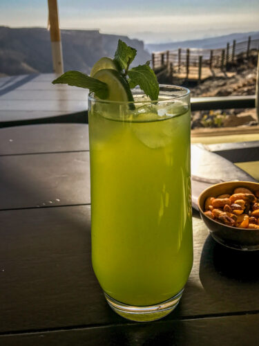 mint tea Alila Jabal Akhdar