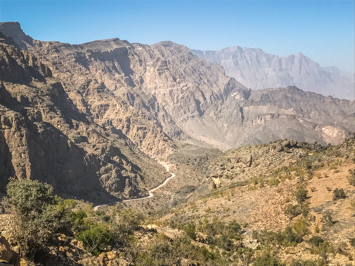 Oman Mountain Road to Nizwa