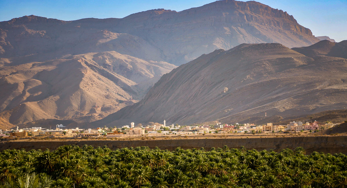 Typical Omani landscape