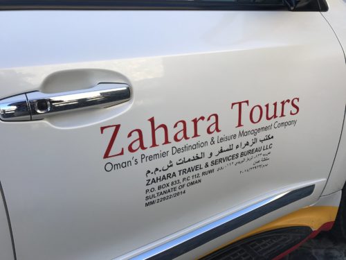 Zahara tours SUV