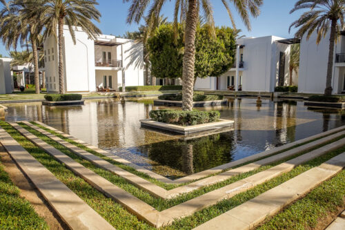 The Chedi Muscat landscaping design