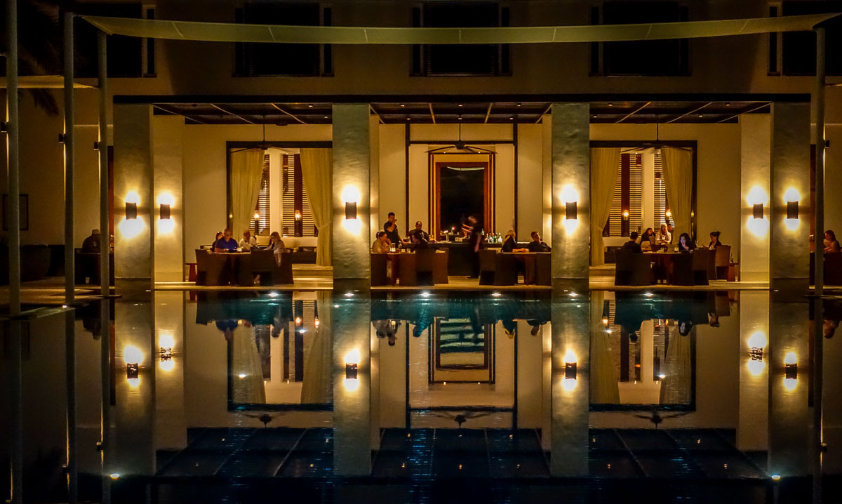 The Serai Pool Chedi Muscat restaurant