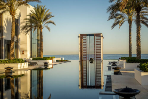 Chedi Muscat The Long Pool cabana