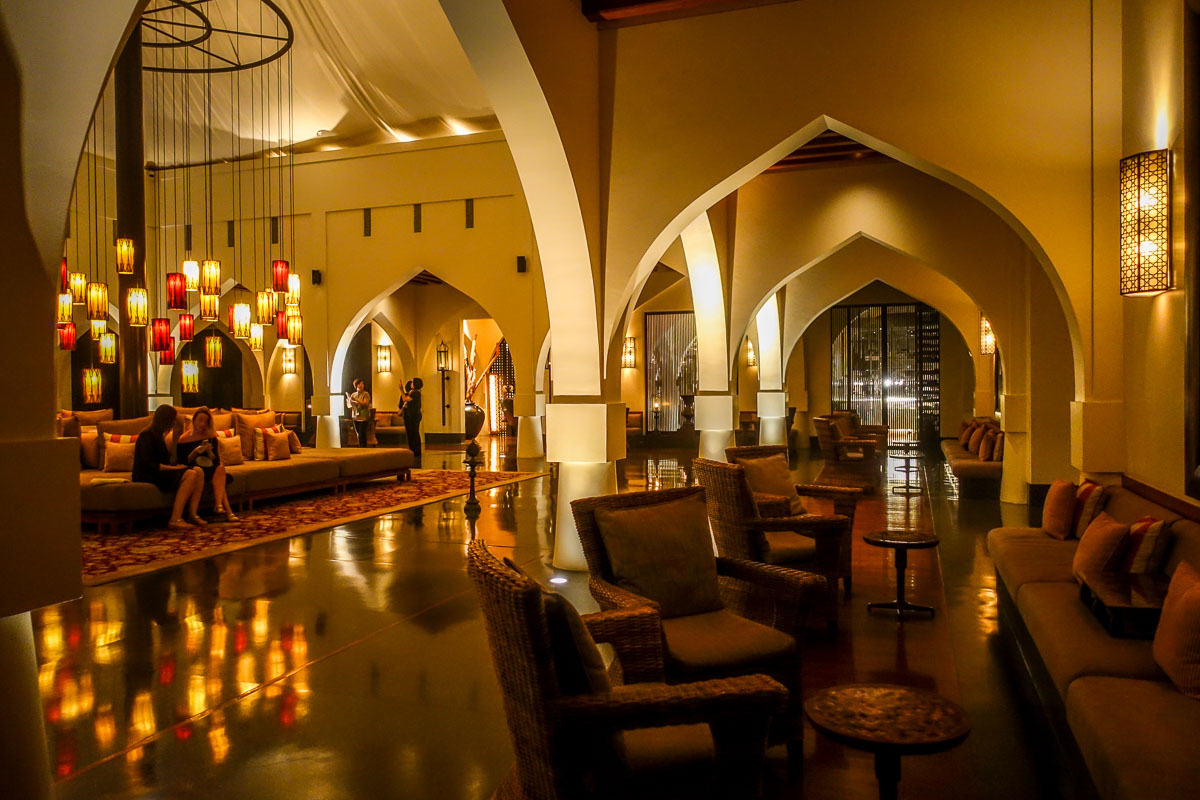 Lobby details Chedi Muscat