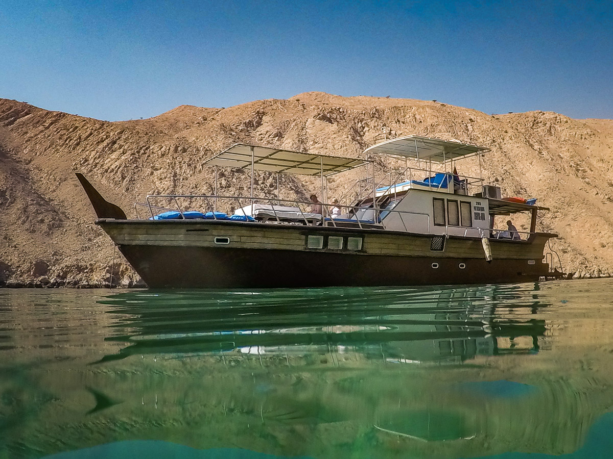 Six sense zighy bay private dhow snorkeling