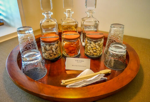 The Chedi Muscat in-room snacks