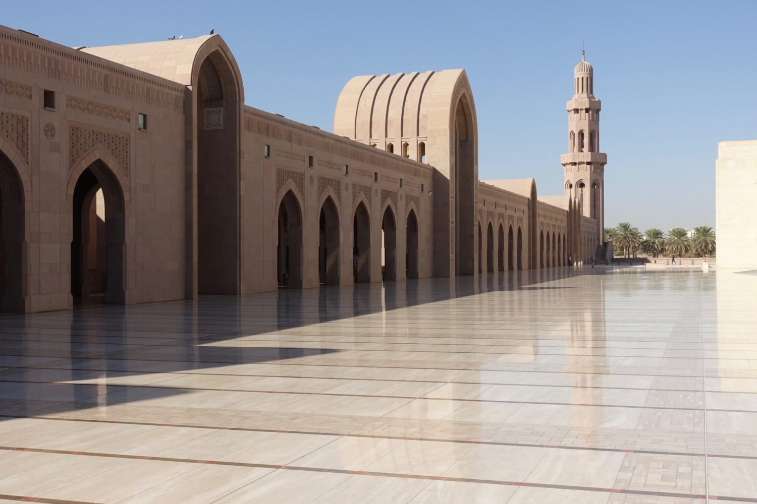 Sultan Qaboos Mosque main entrance