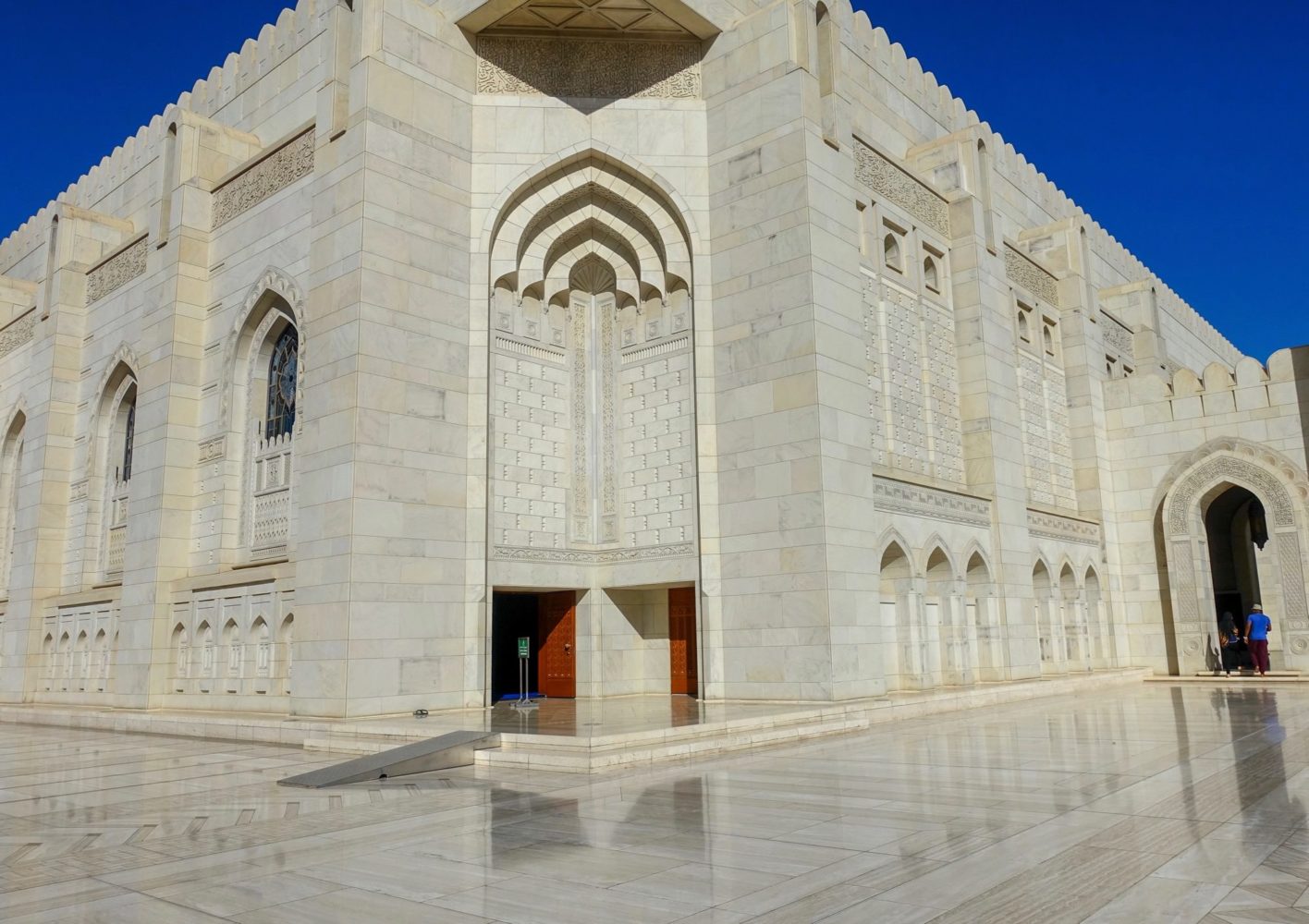 Sultan Qaboos Grand Mosque exterior