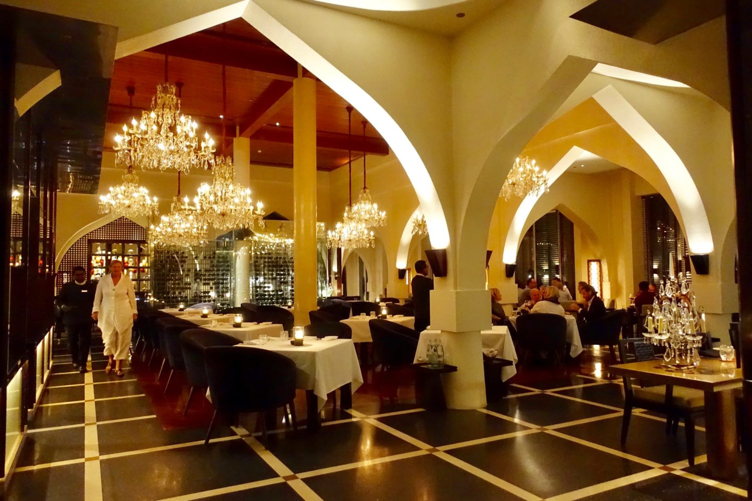 The Chedi Muscat dining room