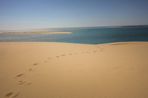 Footsteps on Dune du Pilat