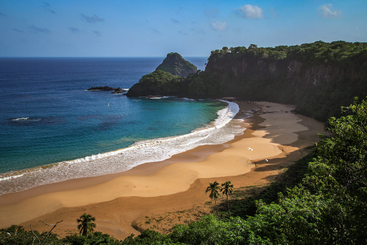 best view of Praia do Sancho Fernando de Noronha