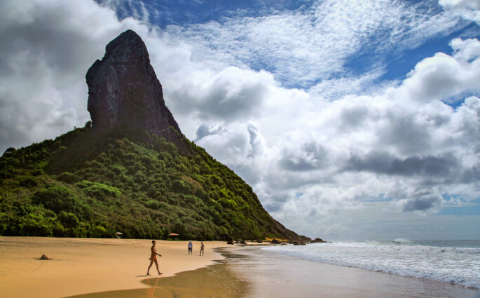 Praia Conceição best beach Fernando de Noronha