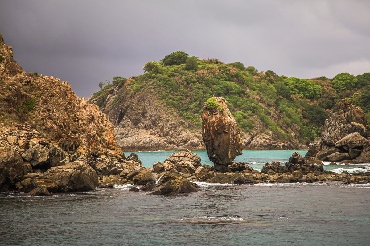 Fernando de Noronha rock formation