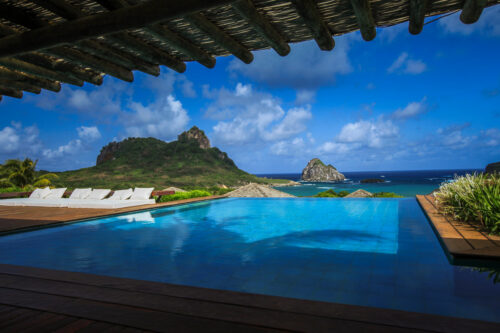 Pousada Maravilha Fernando de Noronha pool shade