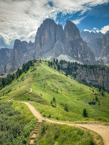 trail Passo Gardena