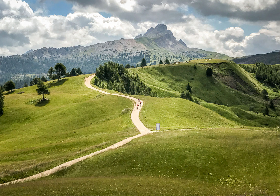 bike trail Piz Sorega